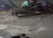 Tega! HP Ojol Dicuri saat Pemiliknya Sedang Tidur di Motor
