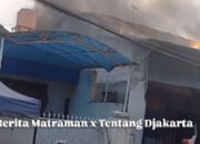 Kebakaran Rumah di Matraman Jakarta Timur, Diduga Korsleting