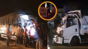 Tabrakan Mengerikan Adu Banteng Truk vs Truk, Sopir asal Wonogiri Tewas di Mojokerto Terjepit di Ruang Kemudi