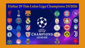 Hasil Lengkap Putaran Kedua Liga Champions 2025-2026 dan Jadwal Putaran Ketiga Pekan Depan