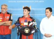 Marc Marquez Kunjungi Istana, Bertemu Prabowo Jelang MotoGP Mandalika
