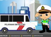 Jadwal Layanan SIM Keliling Jakarta Hari Selasa