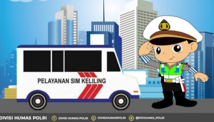 Jadwal Layanan SIM Keliling Jakarta Awal Pekan