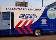 Biaya Perpanjangan SIM Keliling Lebak
