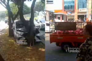 Tabrakan Beruntun di Kebayoran, Dua Mobil dan Sejumlah Motor Terlibat