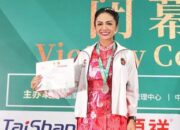 Kris Dayanti Raih Medali Perak di Kejuaraan Dunia Wushu 2025 di China