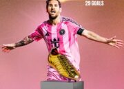 Lionel Messi Raih Sepatu Emas Pertama di MLS Bersama Inter Miami