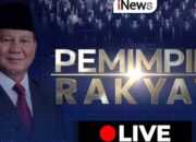 Acara iNews Hari ini Kamis, 9 Oktober 2025 ada Live Pemimpin Rakyat hingga Interupsi