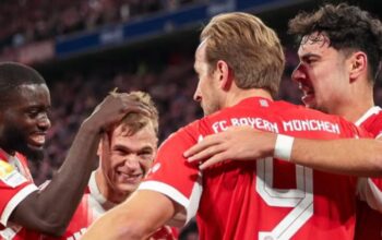 skor akhir Bayern Munchen vs Dortmund