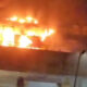 bus terbakar