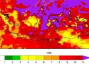 Gelombang Panas Surabaya Mencapai 38 Derajat Celsius, Indeks UV Didominasi Merah dan Ungu