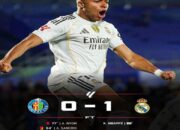 Mbappe Menyelamatkan Real Madrid! Dua Kartu Merah Getafe Warnai Kemenangan Dramatis di La Liga