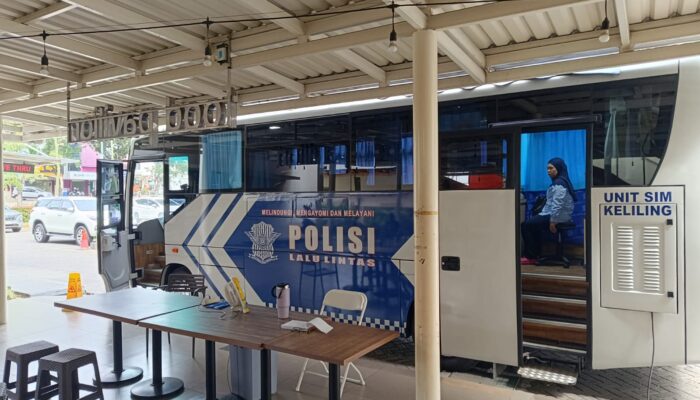 SIM Keliling Tangerang Selatan ada di Bintaro Plaza