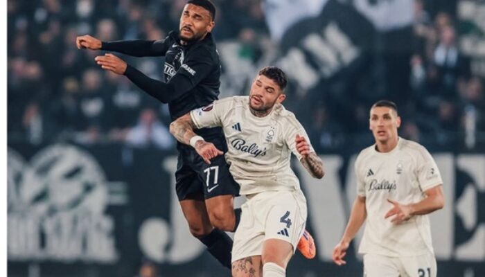 Frustrasi Nottingham Forest! Dominasi Sturm Graz Tapi Gagal Menang 0-0