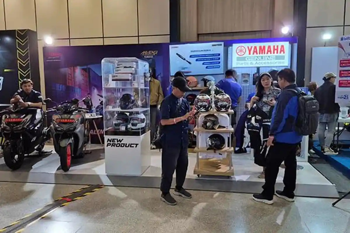 Yamaha Bikin Heboh di IMHAX 2025! Aksesoris Baru, Apparel Keren, hingga Diskon 20% Diburu Pengunjung