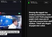 Putra Menkeu Geregetan! Pegawai Pajak Kepergok Live Streaming di Rug Pull Fun saat Jam Kerja