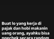 Putra Menkeu Semprot Pegawai Pajak Diduga Rugpull di Jam Kerja, Unggahan Viral di X