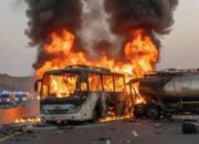 Tragedi Umrah: Bus Jemaah India Tabrak Tangki di Madinah, 45 Orang Tewas