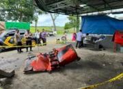 Kompresor Meledak di Blitar, Tukang Tambal Ban Tewas Terpental Tujuh Meter