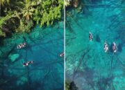 Danau Paisu Pok Danau Sejernih Kaca di Kabupaten Banggai Kepulauan Selteng