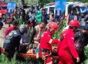 KECELAKAAN TUNGGAL! Mahasiswa UMM Terjun ke Bawah Jembatan Tunggulmas Malang, Begini Kondisinya