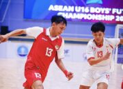 Sudah Unggul Dua Gol, Timnas Futsal U-16 RI Gagal Menang