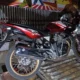 Sepeda motor yang terlibat kecelakaan (istimewa)