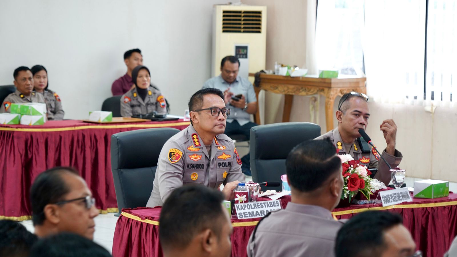 Kapolrestabes Semarang Kombes Pol M. Syahduddi.