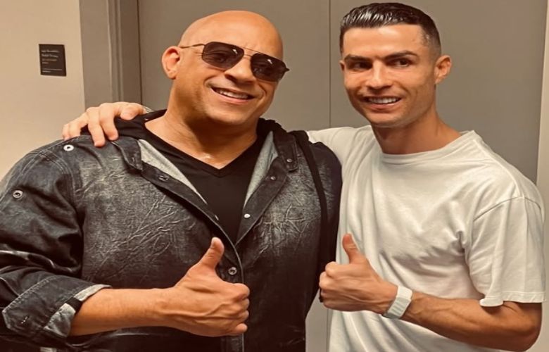 Vin Diesel dan Ronaldo