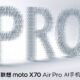 Motorola Moto X70 Air Pro