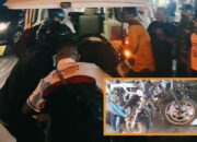 Tabrakan Adu Banteng Kawasaki Ninja vs Satria, Tiga Orang Tewas Satu Luka Berat