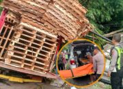 Menyalip di Tikungan Jalan, Truk Tabrak Pemotor Emak-emak asal Sidoarjo Hingga Tewas