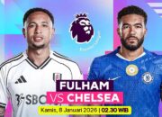 Jadwal Live Fulham vs Chelsea dan Sinetron SCTV Sepanjang Kamis, 8 Juanuari 2026 – Jodoh Terhalang Wasiat Bapak