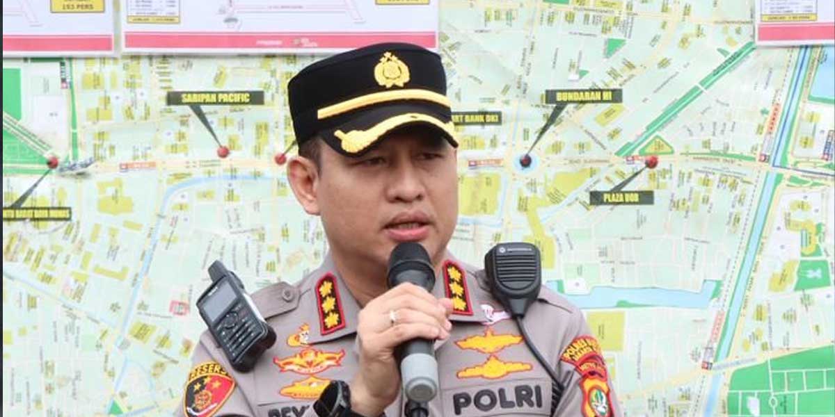 Kapolres Metro Jakarta Pusat Kombes Pol. Reynold E. P. Hutagalung