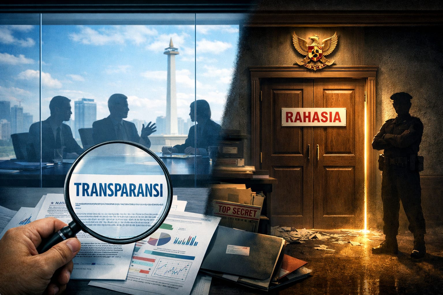 Antara Transparansi dan Rahasia dibalik Politik