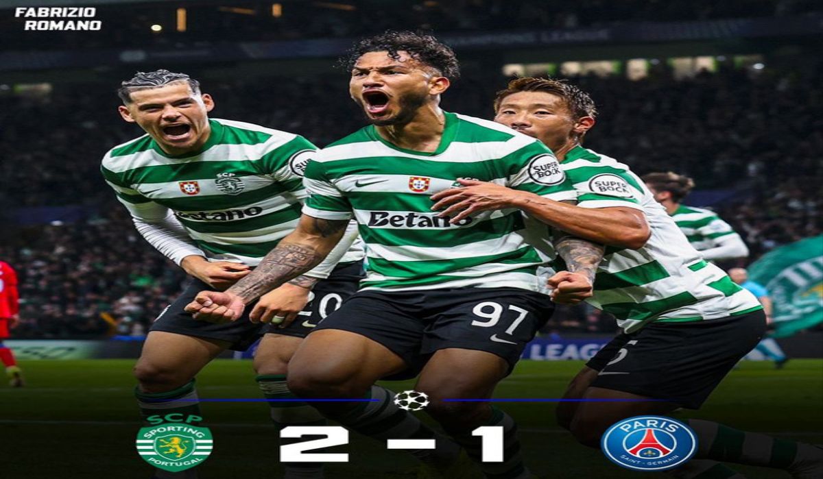 Sporting Hentikan Dominasi PSG
