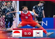 Indonesia Hancurkan Korea Selatan 5-0, Debut Sempurna di Final Futsal Piala Asia 2026