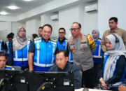 Wakapolri Pantau Arus Balik Nataru di Command Center Tol Jasa Marga Jatiasih