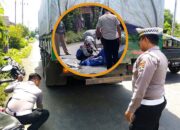 Kecelakaan Mengerikan Jombang, Ayah dan Anak Gadis Tewas Terlindas Truk warga Sidoarjo