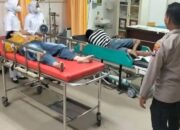 Bonceng Ibunya Pemotor di Bawah Umur Tewas Motor Selip di Jalan Raya Purwoasri Kediri