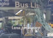 Bus Transjakarta Tabrak Tiang di Pasar Minggu, Manajemen Tegaskan Sanksi Keras