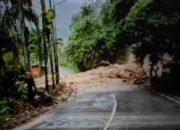 Longsor Tutup Akses Lubuk Basung–Bukittinggi, BPBD Agam Lakukan Penanganan