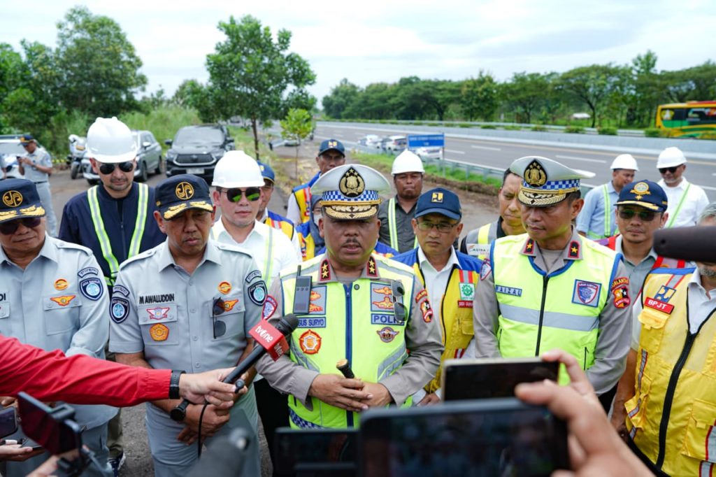 Kakorlantas tinjau check point mudik Cipali 2026