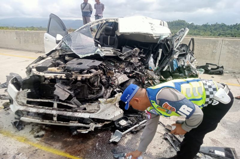 Kecelakaan Maut di Tol Sibanceh (Istimewa)