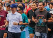 Ngabuburit Sambil Olahraga, Cara AHY Menyapa Warga Bogor