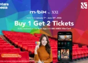 Promo Nonton BUY 1 GET 2 Tiket Deluxe XXI Pakai BNI AMEX VIBE, Cek Syarat Lengkapnya DI SINI!