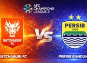 Persib Bandung Datang ke Markas Ratchaburi FC dengan Keyakinan Tinggi di Leg Pertama 16 Besar ACL Two