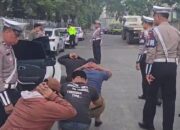Polantas Gagalkan Dugaan Pencurian Ban Serep di Cikampek, Empat Orang Diamankan