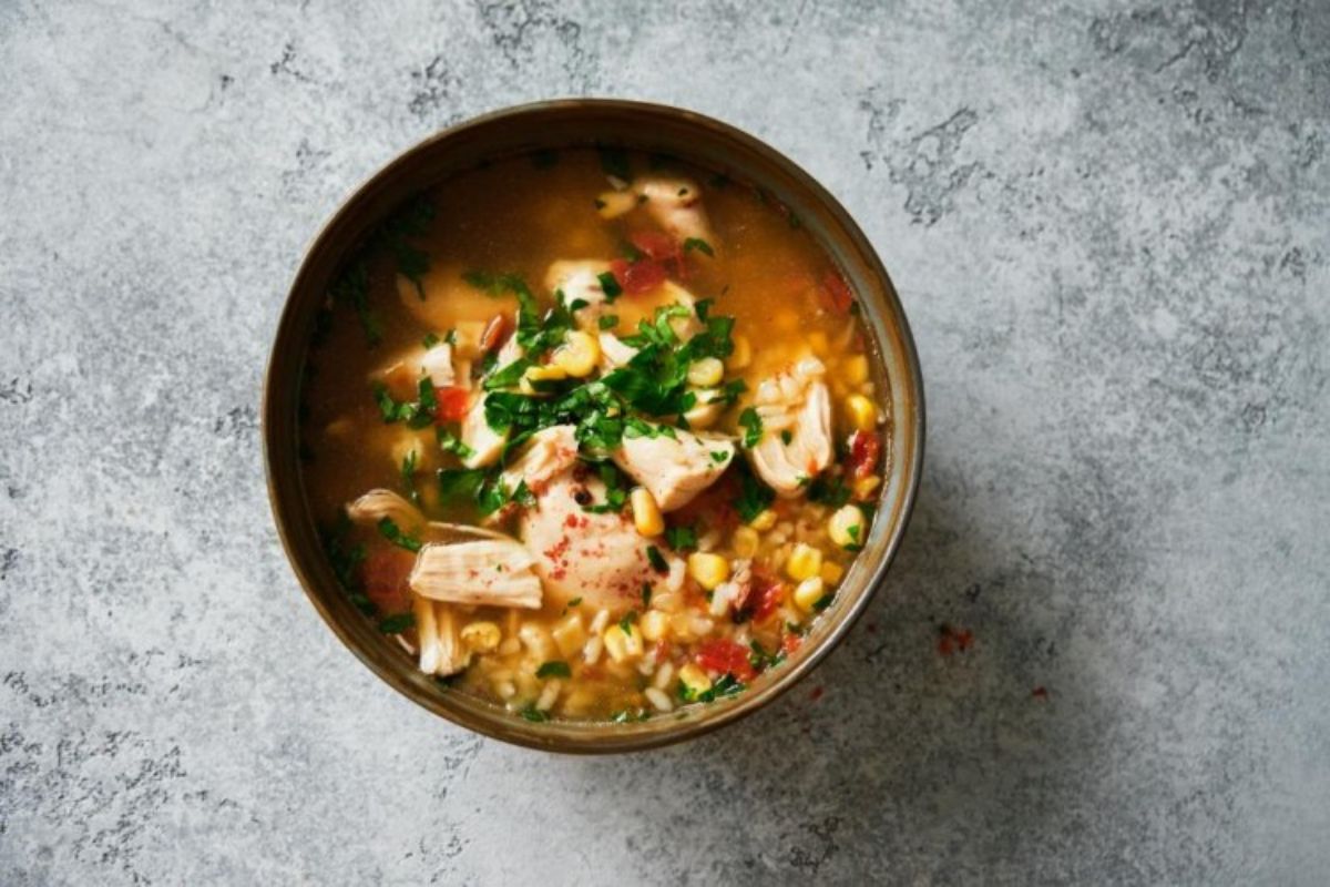 Resep sup quinoa ayam