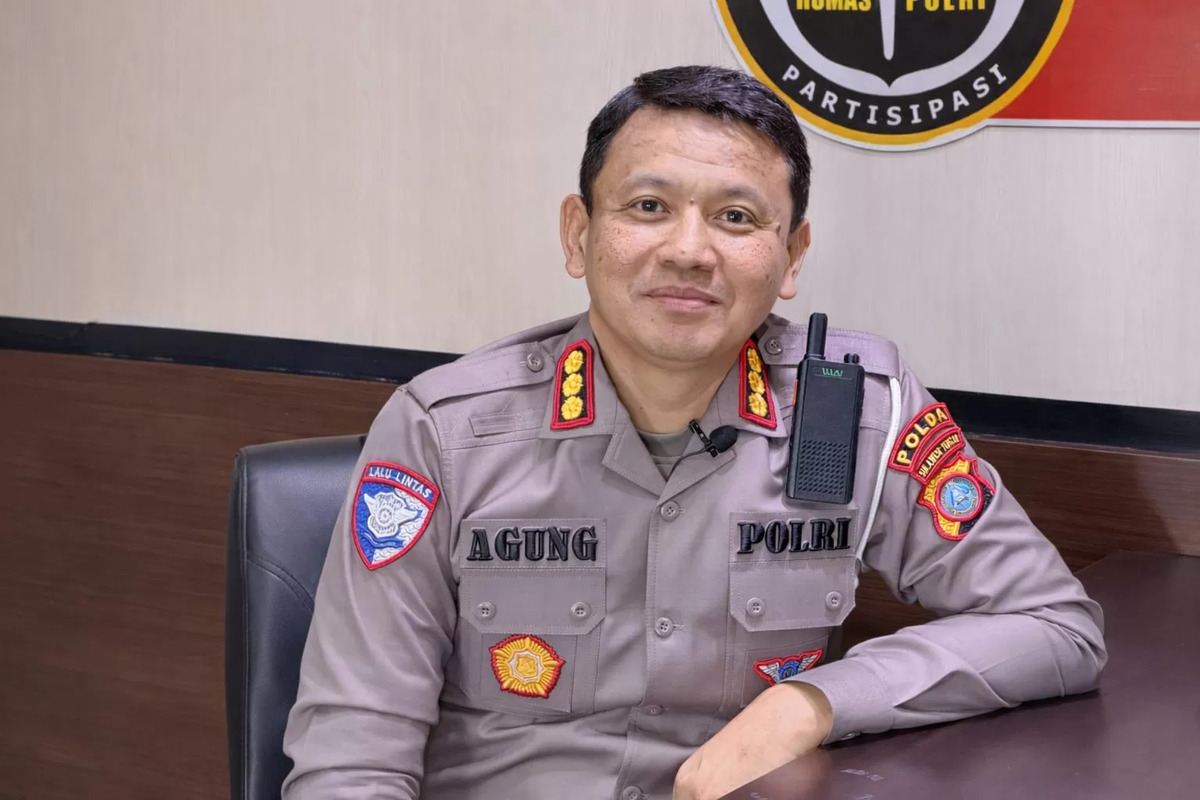 Direktur Lalu Lintas Polda Sulteng Agung Try Widiantoro